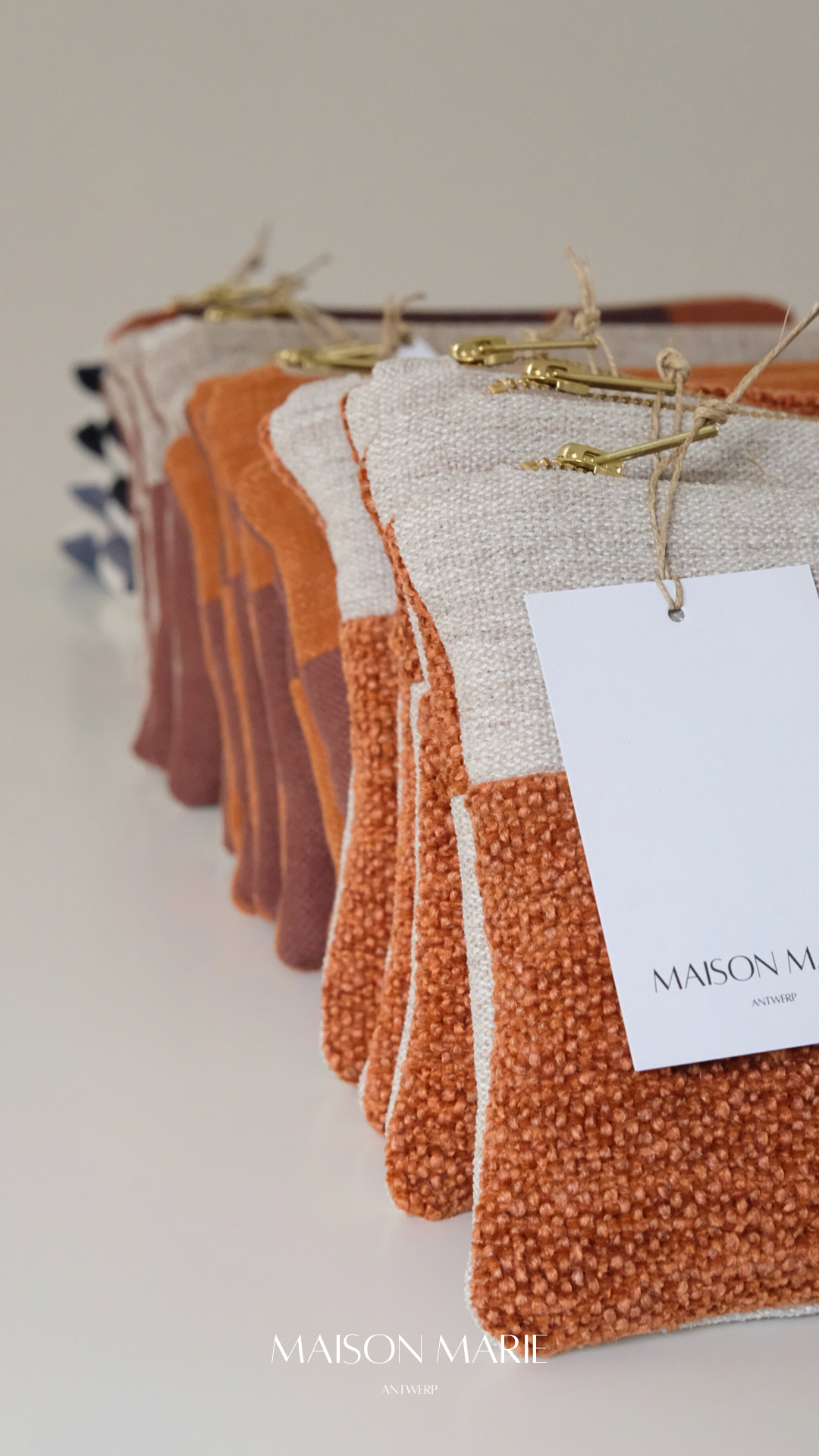 Pochette Limited Edition terracotta - beige