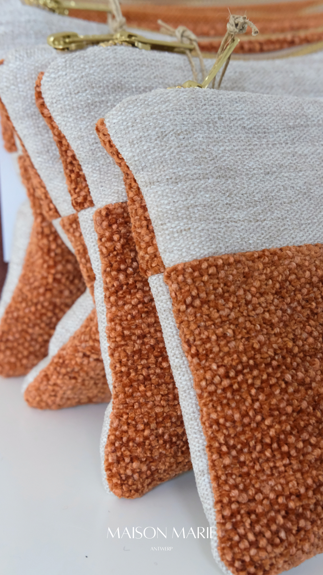 Pochette Limited Edition terracotta - beige