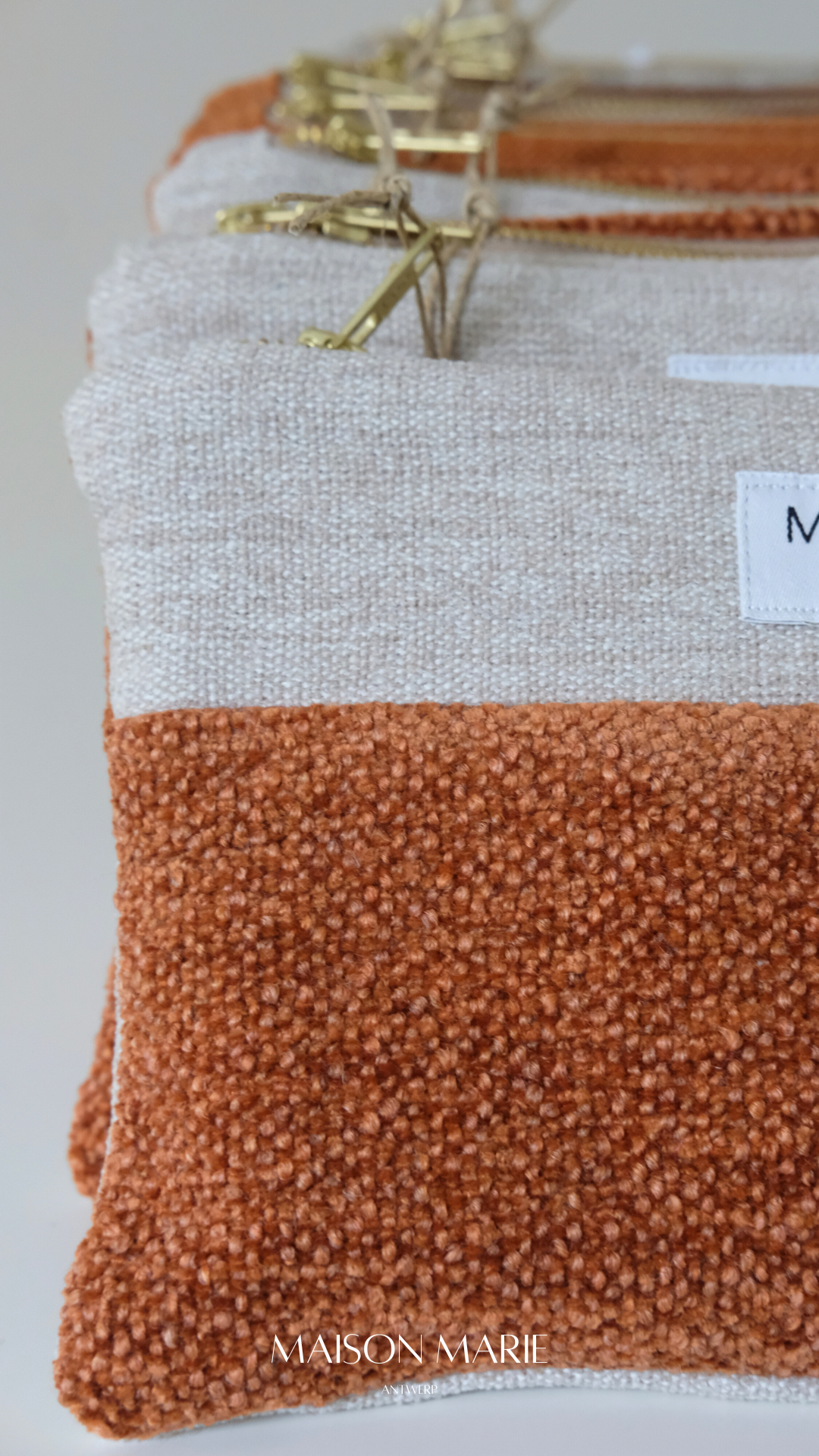 Pochette Limited Edition terracotta - beige