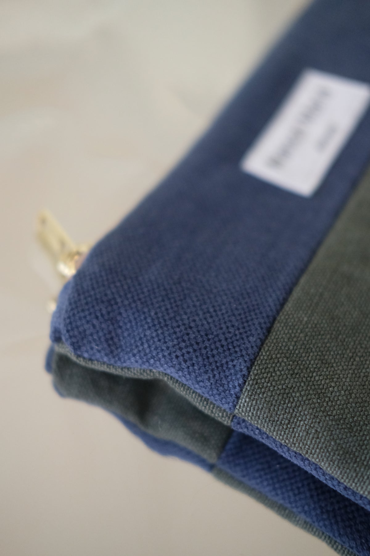 Pochette Limited Edition Marineblauw-Khaki