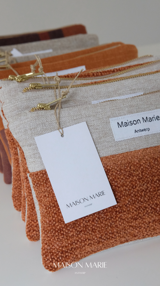 Pochette Limited Edition terracotta - beige