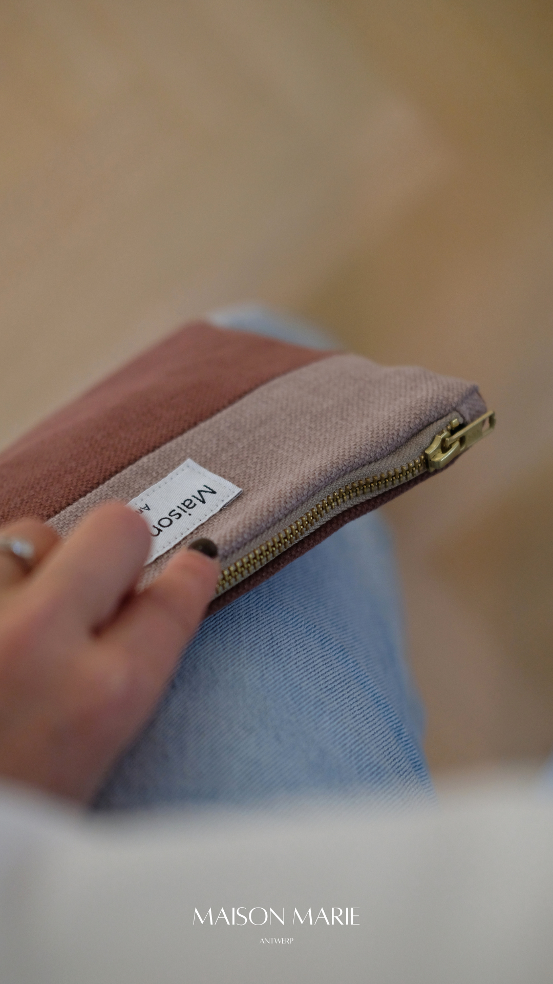 Pochette Limited Edition Bugundy - Roze