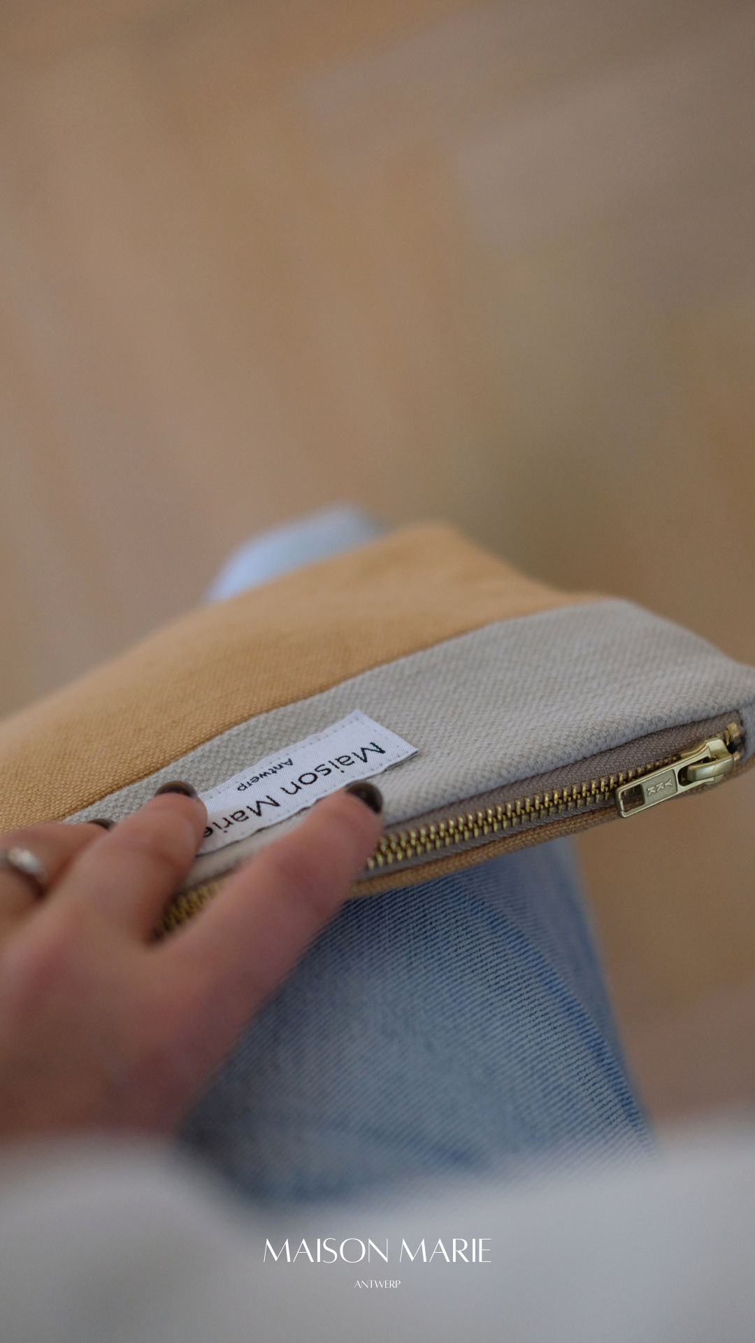 Pochette Limited Edition Naturel-Oker
